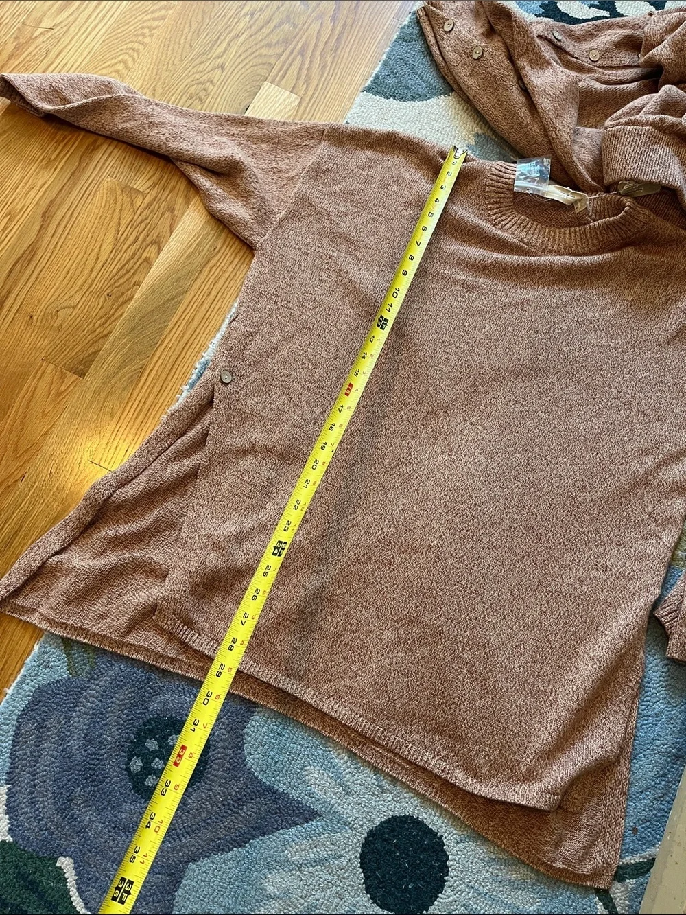 Free People Button Up Sweater Set Size Medium